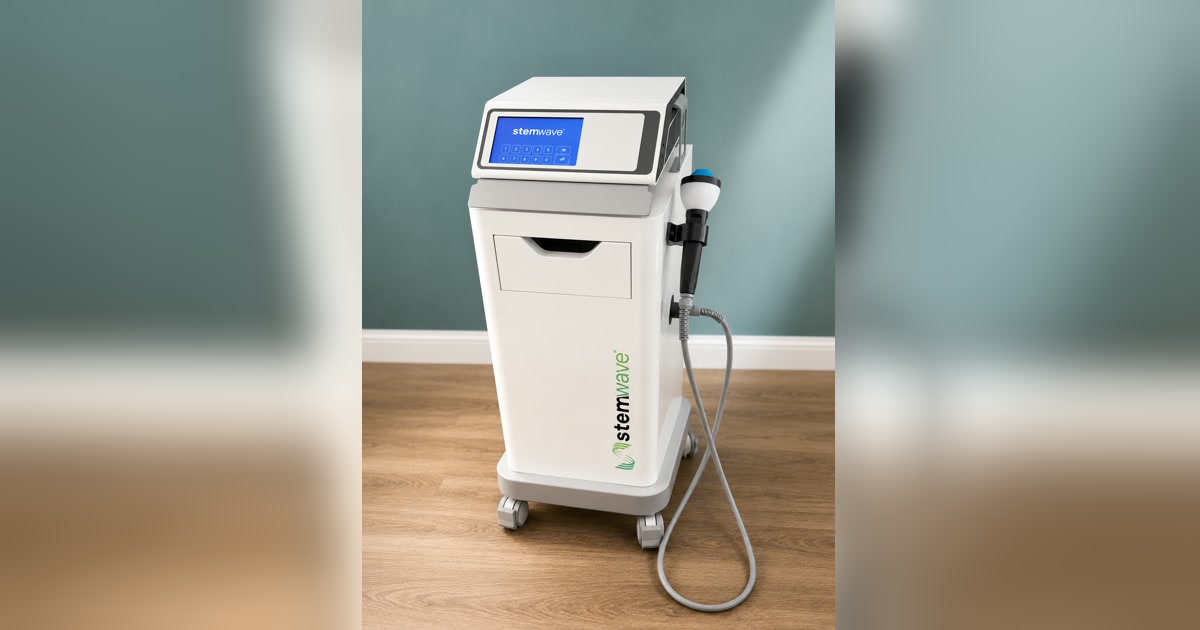 The StemWave unit used at Total Wellness Chiropractic in Bowie, Maryland